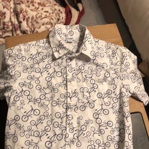 Old Navy boys size medium button down shirt